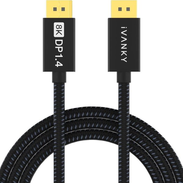 Кабель DisplayPort-DisplayPort 1.4 IVANKY 8К 3 м (2346)