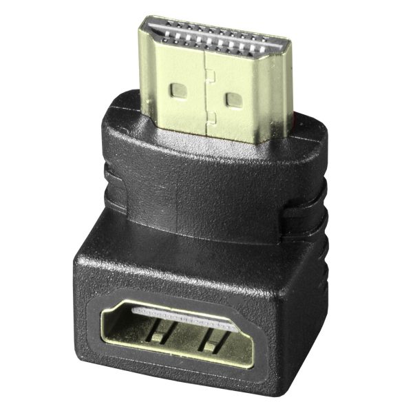 Перехідник кутовий для монітора/телевізора з HDMI-HDMI 90° Lesko