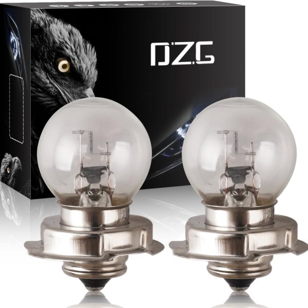 Галогенные лампы DZG P26S S3 15W 3000K 12V для мотоцикла/скутера (2 шт)