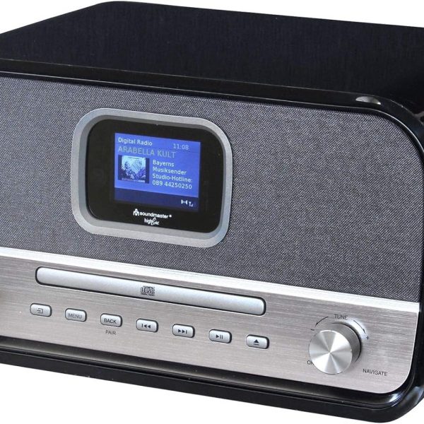 Музичний центр Soundmaster DAB970SW із DAB+/FM CD/MP3 USB Bluetooth