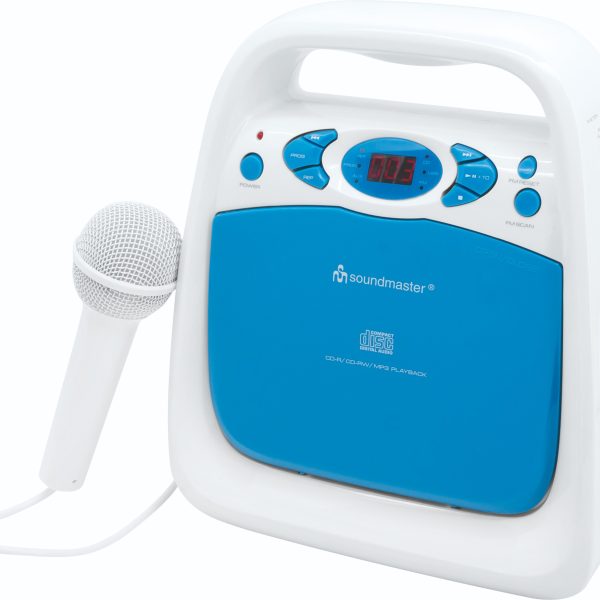 Дитяче радіо Soundmaster KCD50BL з функцією караоке