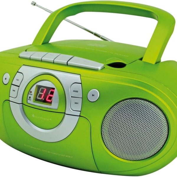 CD бумбокс Soundmaster SCD5100GR с FM-радио зеленый