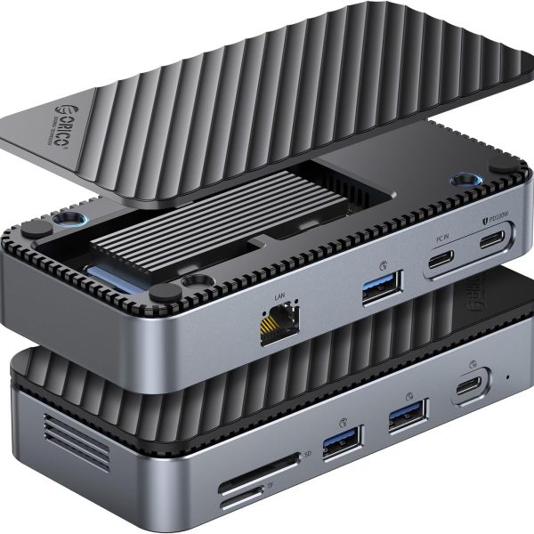USB-C концентратор с корпусом для M.2 NVMe SSD 10 Гбит/с ORICO