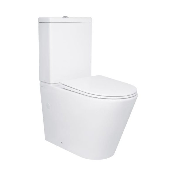 Унітаз підлоговий Qtap Swan Ultra Quiet із сидінням Soft-close 640x360x835 мм