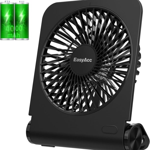 Портативний Міні-вентилятор з акамулятором  Travel Fan  4000 мАг